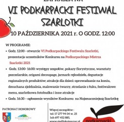 VI Podkarpacki Festiwal Szarlotki - zapraszamy!
