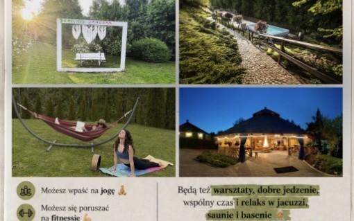 Weekend pełen ruchu, relaksu i kobiecej energii w sercu małych Bieszczad!