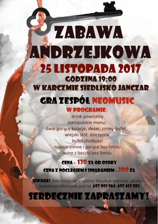 Andrzejki 2017 w Rzeszowie